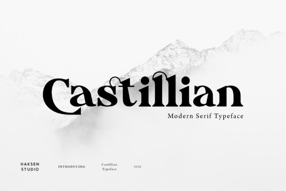 Castillian Font: A Sleek Serif for Modern Branding