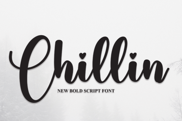 Chillin: A Handwritten Font for Effortless Elegance