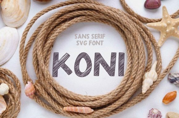 Koni: A Nature-Inspired Sans Serif for Modern Design