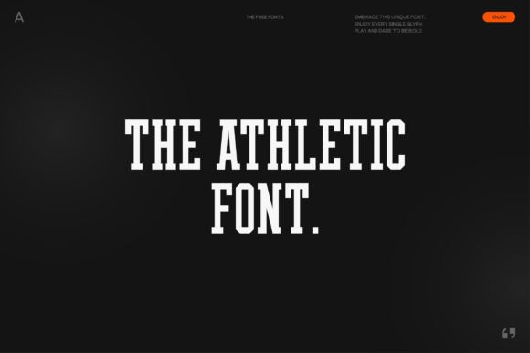 The Athletic: Where Legends’ Spirit Meets Modern Typography